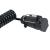 Cablu electric curent Carpoint pentru remorca , 34-70cm, 7 pini cu fisa + priza cu sistem de blocare, AutoDrive ProParts