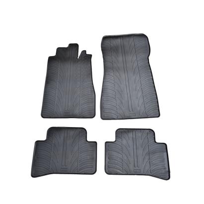 Set covorase auto din cauciuc Mercedes Clasa C (W202) 1993-2000 (Manual), Negru, Gledring, 4 buc. AutoDrive ProParts