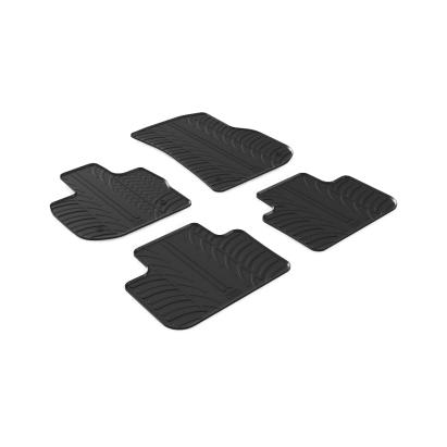 Set covorase auto din cauciuc BMW X3 (G01) 11.2017-, IX3 (G08) 09.2021, Automat/ Electric, Negru, Gledring, 4 buc. AutoDrive ProParts