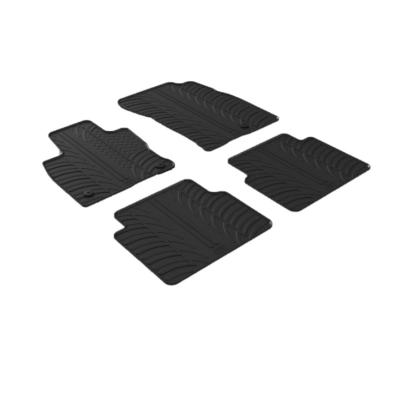 Set covorase auto din cauciuc Ford Escape SUV 05.2020-, Kuga SUV 05.2020-, Negru, Gledring, 4 buc. AutoDrive ProParts