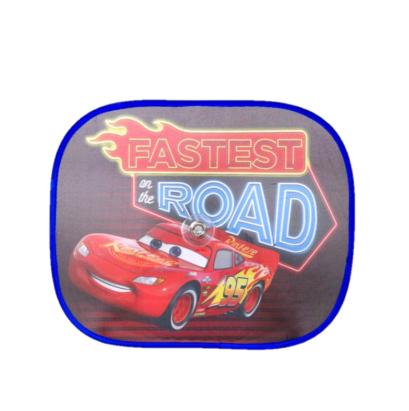 Parasolare auto laterale Cars "Fastest on the Road" 36x44cm, 2buc. AutoDrive ProParts