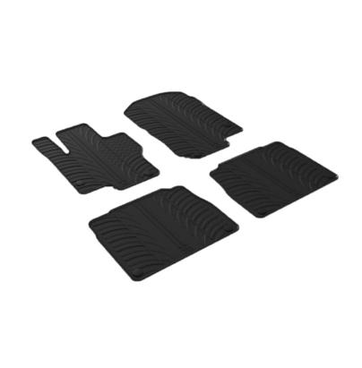 Set covorase auto din cauciuc Mercedes-Benz GLS X167 10.2018-, Negru, Gledring, 4 buc. AutoDrive ProParts
