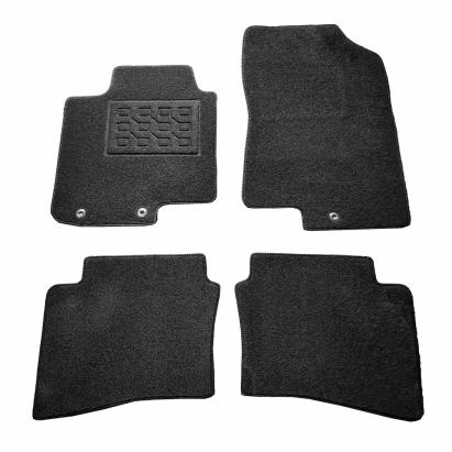 Covorase mocheta Hyundai I20 II 2015-> prezent, Negre, set de 4 bucati AutoDrive ProParts