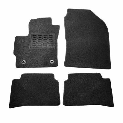 Covorase mocheta Toyota Corolla Hatchback 2019-> prezent, Negre, set de 4 bucati AutoDrive ProParts