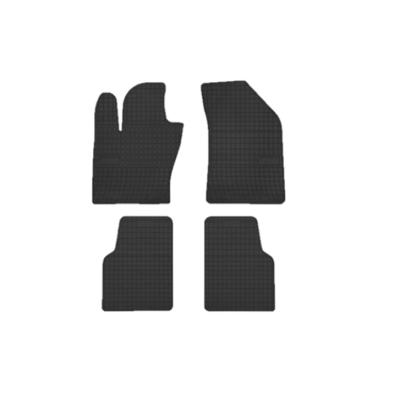 Set covorase auto din cauciuc pentru Jeep Compas 2017-> prezent, presuri RapidAuto, Negru AutoDrive ProParts