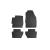 Set covorase auto din cauciuc pentru Ford KA + 2016-> prezent, presuri RapidAuto, Negru AutoDrive ProParts