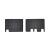 Set covorase auto din cauciuc pentru Citroen Jumpy 3 2016-> prezent, randul 2, presuri RapidAuto, Negru AutoDrive ProParts