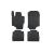 Set covorase auto din cauciuc pentru Mercedes Clasa GLS 2 X167 2019-> prezent, presuri RapidAuto, Negru AutoDrive ProParts
