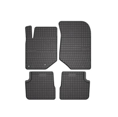 Set covorase auto din cauciuc pentru Peugeot 208 5 usi 2019-, Opel Corsa F 2019, Citroen Ds3 Crossback 2018-> prezent, presuri RapidAuto, Negru AutoDrive ProParts