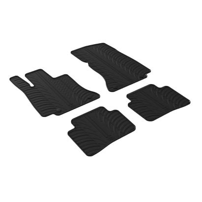 Set covorase auto din cauciuc Mercedes Clasa C (W206) 04.2021- Sedan, (Manual/ Automat), Negru, Gledring, 4 buc. AutoDrive ProParts