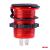 Incarcator auto AMIO, rezistent la apa cu voltometru digital 2xUSB 12/24V MOD-11 AutoDrive ProParts