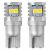 Bec de pozitie tip LED Canbus, T10 W2.1x9.5 W5W W10W 12V/24V , 3030 6SMD,, culoare alb , AMIO, set 2 buc AutoDrive ProParts