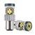 Bec stop frana AMIO LED Canbus BAY15D P21/5W alb 12V/24V, 3020 24SMD 1157, set 2 buc AutoDrive ProParts
