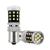 Bec semnalizare AMIO LED Canbus, BA15S P21W R10W R5W Alb 12V/24V, 2016 39SMD 1156, set 2 buc AutoDrive ProParts