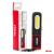 Lampa de lucru cu 1x COB + 1x LED, 350lm 6500K , fixare magnet , carlig, acumulator, AMiO WT08 AutoDrive ProParts