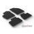 Set covorase auto din cauciuc Toyota Aygo X Hatchback 03.2022-, (5 usi, Manual/ Automat), Negru, Gledring, 4 buc. AutoDrive ProParts