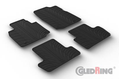 Set covorase auto din cauciuc Mazda MX-30 SUV 05.2020 (electric), Negru, Gledring, 4 buc. AutoDrive ProParts