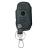 Husa cheie din piele pentru BMW Seria 1 E81, Seria 3 E90, Seroa 5 E60 F10, X1 X3 X5 X6 , cusatura neagra , pentru cheie cu 3 butoane AutoDrive ProParts