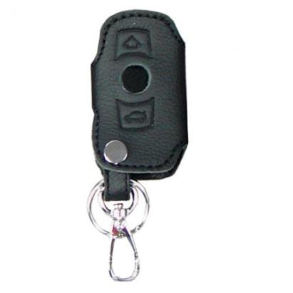 Husa cheie din piele pentru BMW Seria 1 E81, Seria 3 E90, Seroa 5 E60 F10, X1 X3 X5 X6 , cusatura neagra , pentru cheie cu 3 butoane AutoDrive ProParts