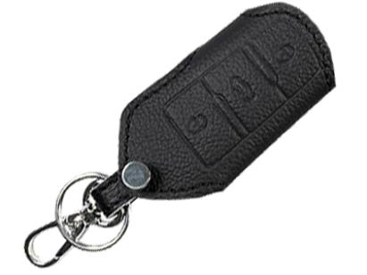 Husa cheie din piele pentru Vw Passat B6 B7 CC, cusatura neagra, pentru cheie cu 3 butoane AutoDrive ProParts