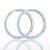 Set 2 leduri auto Angel Eyes LED EVO Formance 12cm culoare alba AutoDrive ProParts