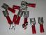 Set 10 papuci electrici Carpoint tip 541 mama 6,3x0,8 mm , lungime 21,0mm , rosii AutoDrive ProParts