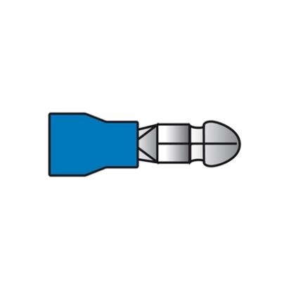 Set 10 papuci electrici Carpoint tip 550 tata 4,96 mm , lungime 20,7 mm , albastru AutoDrive ProParts