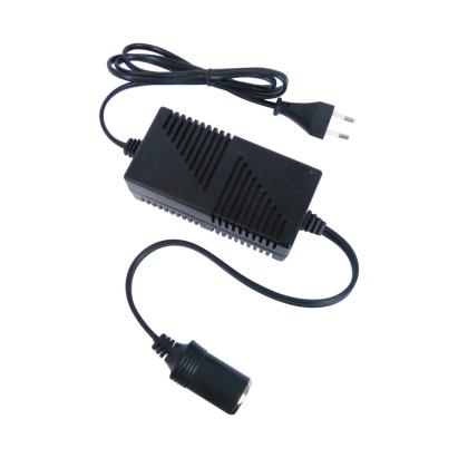 Adaptor 220V-12V bricheta auto, Invertor de tensiune auto Carpoint 230V-12V , 60W, max 5A , transformator, convertor AutoDrive ProParts