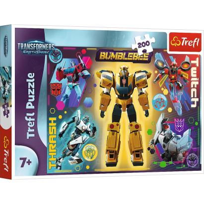 PUZZLE TREFL 200 TRANSFORMERS BUMBLEBEE SuperHeroes ToysZone
