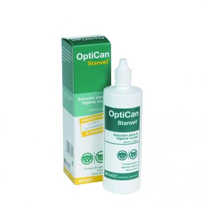 Solutie pentru igienizarea si lubrifierea ochilor OPTICAN, Stangest, 125ml AnimaPet MegaFood