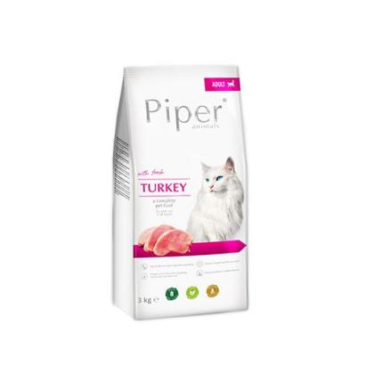 Hrana uscata pentru pisici Piper Adult, carne de curcan, 3kg AnimaPet MegaFood