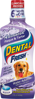 Dental Fresh ADVANCED PLAQUE & TARTAR pentru caini, SynergyLabs, 503 ml AnimaPet MegaFood