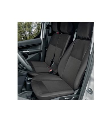 Set huse scaune auto Kegel Tailor Made pentru Ford Transit Connect II dupa 2014, ptr scaun sofer + pasager 2 locuri, spatar bancheta masuta rabatabila AutoDrive ProParts