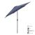 Umbrela soare, casa.pro, Altino, 270 x 235 cm, poliester, otel, albastru marin, inclinabila HausGarden Leisure