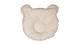 Set lenjerie patut + pernuta pentru formarea capului bebelusului SomnArt, bumbac egiptean, 60x120 cm, Alb Relax KipRoom