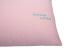 Perna Somnart LATEXCEL, 66x38x14 cm, latex natural, husa bumbac 100%, roz Relax KipRoom
