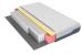 Saltea cu memorie și arcuri individuale Domine Tencel Ultra Pocket Multilayer 100x200, înălțime 24 cm, husă detașabilă, fermitate medie Relax KipRoom