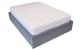 Cearceaf de pat Bumbac alb cu elastic, 180x260 cm, pat de 120x200 Relax KipRoom
