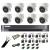 Sistem supraveghere Hikvision 8 camere interior 4 in 1 8MP, 2.8mm, IR 60m, DVR 8 canale 4K 8MP, accesorii SafetyGuard Surveillance