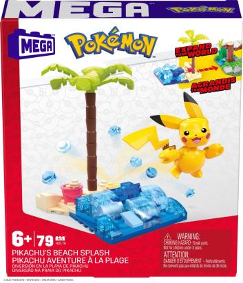 POKEMON MEGA SET DE CONSTRUCTIE PLAJA LUI PIKACHU SuperHeroes ToysZone