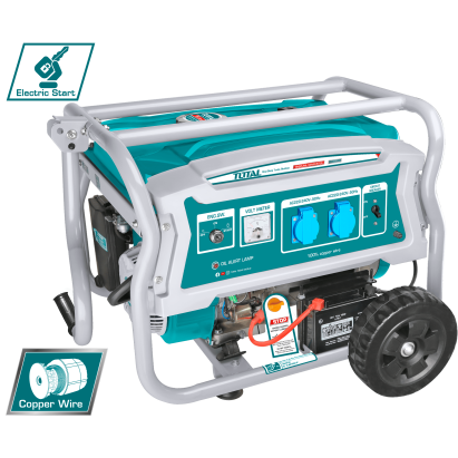 TOTAL - GENERATOR BENZINA - 3500W PowerTool TopQuality