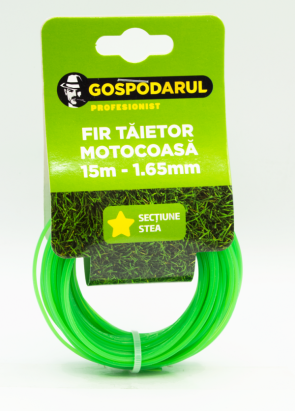 Fir taietor 15m - 1.65mm (sectiune stea) (MC) PowerTool TopQuality