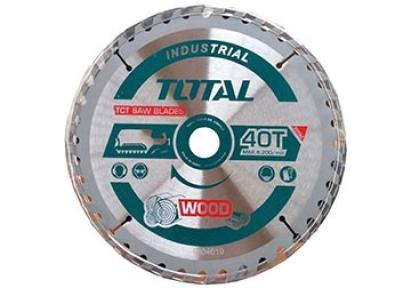 TOTAL - PANZA FERASTRAU TCT PENTRU LEMN - 160X25.4MM (INDUSTRIAL) PowerTool TopQuality