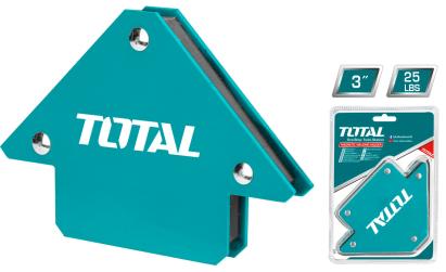 TOTAL - COLTARE MAGNETICE PENTRU SUDURA 3" 45°,90° PowerTool TopQuality