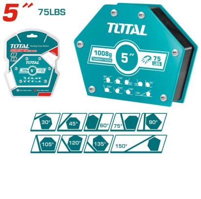 TOTAL - COLTARE MAGNETICE PENTRU SUDURA 5" 30-150 PowerTool TopQuality