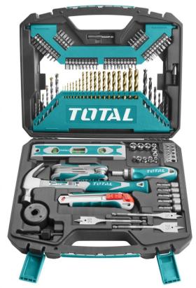 TOTAL - TRUSA DE SCULE - 120 ACCESORII PowerTool TopQuality