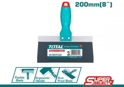 TOTAL - SPACLU LAT PENTRU GIPS-CARTON - 8"/200MM PowerTool TopQuality