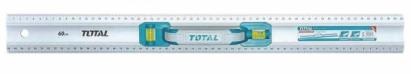 TOTAL - RIGLA DIN ALUMINIU CU BULA - 60CM PowerTool TopQuality