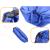 Saltea Autogonflabila "Lazy Bag" tip sezlong, 230 x 70cm, culoare Bleumarin, pentru camping, plaja sau piscina FAVLine Selection