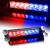Lampa stroboscopica LED, montaj in parbriz, 8W, culoare Rosu - Albastru FAVLine Selection